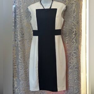 ✨ Calvin Klein Colorblock Sheath Dress | Color block |Size 2 ✨